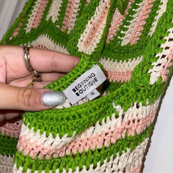 Beginning Boutique Whitsundays Knit Dress Multi - Picture 6 of 7